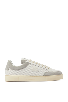 Funn Perforated Leather Sneakers